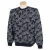 ジャックバニー Jack Bunny!!　メンズ ドラえもん ダブルジャガード 長袖 クルーネック セーター 262-3270047　2023年モデル ネイビー（120）