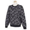 ジャックバニー Jack Bunny!!　レディース ドラえもん ダブルジャガード 長袖 クルーネック セーター 263-3270048　2023年モデル ネイビー（120）