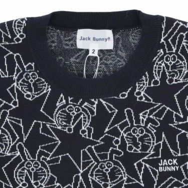 ジャックバニー Jack Bunny!!　レディース ドラえもん ダブルジャガード 長袖 クルーネック セーター 263-3270048　2023年モデル 詳細3