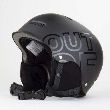 アウトオブ OUT OF　Wipeout ワイプアウト Black　スキーヘルメット 2023-2024 詳細1