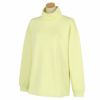 【fwプロパー】△ピンゴルフ レディース ロゴデザイン ストレッチ 長袖 ハイネックシャツ 622-3262004 ゴルフウェア [2023年秋冬モデル] イエロー（060）