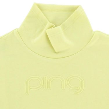 ピン PING　レディース ロゴデザイン ストレッチ 長袖 ハイネックシャツ 622-3262004　2023年モデル 詳細3