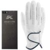 キャスコ　SILKY FIT シルキーフィット 右手用 メンズ ゴルフグローブ GF-23301R ホワイト ホワイト