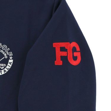 フィラ FILA　メンズ エンブレム刺繍 裏起毛 ストレッチ 長袖 モックネックシャツ 782-530　2022年モデル 詳細4