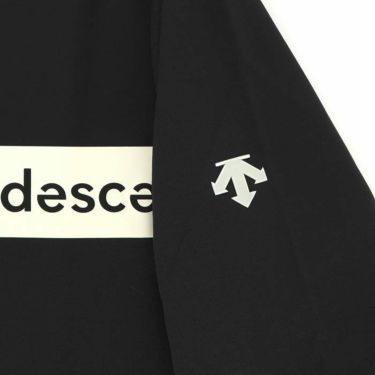 デサントゴルフ DESCENTE GOLF　レディース ロゴラインプリント 鹿の子 ストレッチ 長袖 モックネックシャツ DGWWJB03　2023年モデル 詳細6