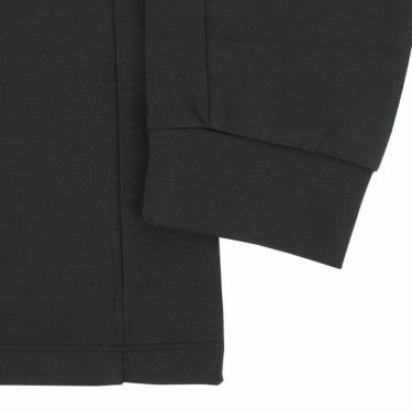 ナノ・ユニバース　メンズ ロゴデザイン ポケット付き ストレッチ 長袖 モックネックシャツ 030-3266002　2023年モデル 詳細5