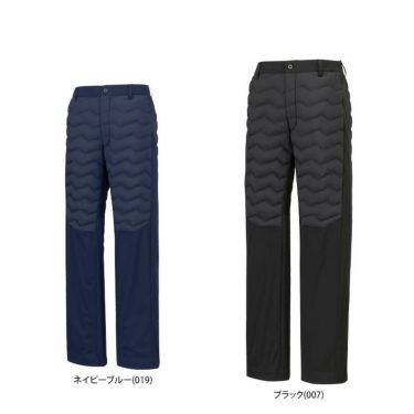 ヨネックス YONEX　メンズ 撥水 防風 生地切替 中綿入り ストレッチ ロングパンツ GWF4187　2022年モデル [裾上げ対応1●] 詳細1