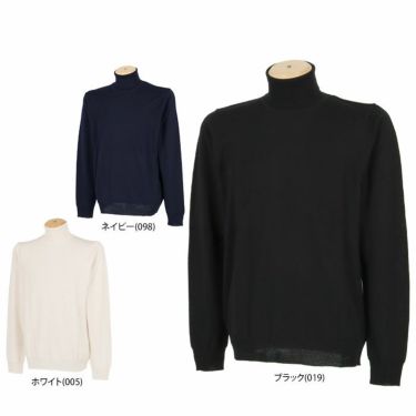 Jリンドバーグ J.LINDEBERG　メンズ ウール 長袖 タートルネック セーター 077-19911　2023年モデル 詳細1