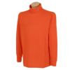 ブリヂストンゴルフ　メンズ ロゴ刺繍 ストレッチ 長袖 タートルネックシャツ ZGM33F　2023年モデル オレンジ（OR）
