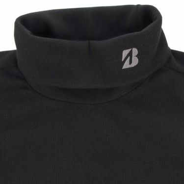 ブリヂストンゴルフ　メンズ ロゴ刺繍 ストレッチ 長袖 タートルネックシャツ ZGM33F　2023年モデル 詳細3