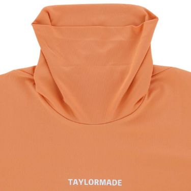 テーラーメイド TaylorMade　レディース 生地切替 ストレッチ 長袖 ハイネックシャツ TL147　2023年モデル 詳細2