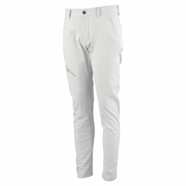 デサントゴルフ DESCENTE GOLF　メンズ 撥水 ロゴプリント ストレッチ ロングパンツ DGMWJD04　2023年モデル [裾上げ対応1●] ライトグレー（GY01）