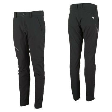 デサントゴルフ DESCENTE GOLF　メンズ 撥水 ロゴプリント ストレッチ ロングパンツ DGMWJD04　2023年モデル [裾上げ対応1●] 詳細2