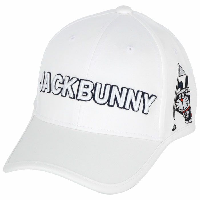 ジャックバニー JackBunny!!　ドラえもん ワンポイント キャップ 262-3287010 030 ホワイト　2023年モデル ホワイト（030）