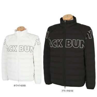 ジャックバニー Jack Bunny!!　メンズ アウトラインロゴプリント 中綿 ストレッチ 長袖 フルジップ ブルゾン 262-3220103　2023年モデル 詳細1