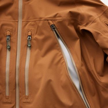 ティートンブロス TETON BROS　スキーウエア ティービージャケット TB Jacket TB233-01M 2023-2024　ブラウン　詳細3