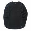 ティートンブロス TETON BROS　スキーウェア モブ ウール ロング/スリーブ MOB Wool L/S TB233-68M 2023-2024　ブラック