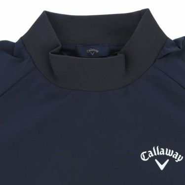 キャロウェイ Callaway　メンズ ロゴプリント 8WAY ストレッチ 長袖 モックネック プルオーバー C23215102　2023年モデル 詳細6