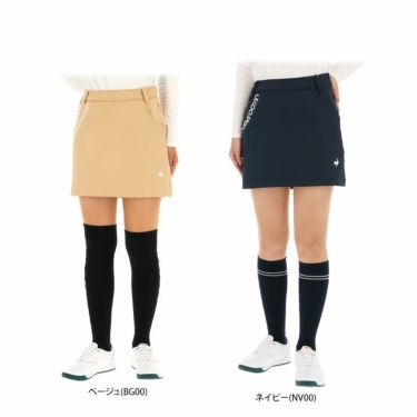 ルコック Le coq sportif　レディース ダンボールニット ストレッチ インナーパンツ一体型 スカート QGWWJE04　2023年モデル 詳細1