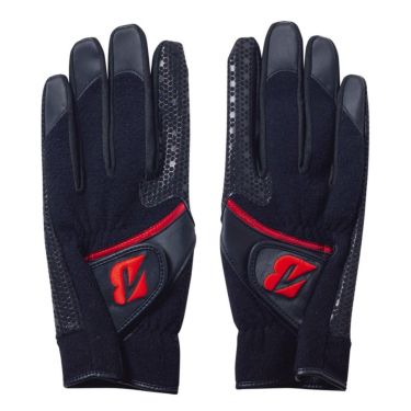 ブリヂストン　ULTRA GRIP WARM ウルトラグリップ ウォーム　両手用 メンズ ゴルフグローブ GLGW31 BK ブラック 詳細1