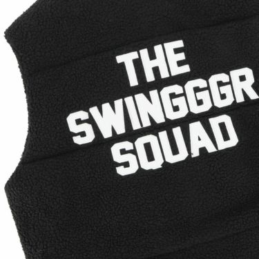 ザ スウィンガー THE SWINGGGR　メンズ シグネチャーロゴ シープボア 中綿入り 裏地付き 前開き ベスト 23AW-SWG-VT002　2023年モデル 詳細5