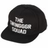 ザ スウィンガー THE SWINGGGR　メンズ ロゴ刺繍 キャップ 23AW-SWG-AC002 BLK ブラック ゴルフウェア [2023年モデル] ブラック（BLK）