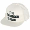 ザ スウィンガー THE SWINGGGR　メンズ ロゴ刺繍 キャップ 23AW-SWG-AC002 WHT ホワイト ゴルフウェア [2023年モデル] ホワイト（WHT）