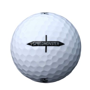 本間ゴルフ　D1 SPEEDMONSTER スピードモンスター 2023年モデル　ゴルフボール　1ダース（12球入り）　ホワイト 詳細2