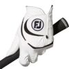 フットジョイ FootJoy　WeatherSof ウェザーソフ 2023年モデル　メンズ ゴルフグローブ FGWF WT ホワイト