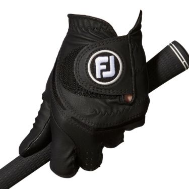 フットジョイ FootJoy　WeatherSof ウェザーソフ 2023年モデル　メンズ ゴルフグローブ FGWF BK ブラック ブラック