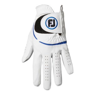 フットジョイ FootJoy　WeatherSof ウェザーソフ 2023年モデル　メンズ ゴルフグローブ FGWF WB ホワイト/ブルー 詳細1