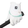 フットジョイ FootJoy　WeatherSof ウェザーソフ 2023年モデル　レディース ゴルフグローブ FGWFW WS ホワイト/シーグラス ホワイト/シーグラス