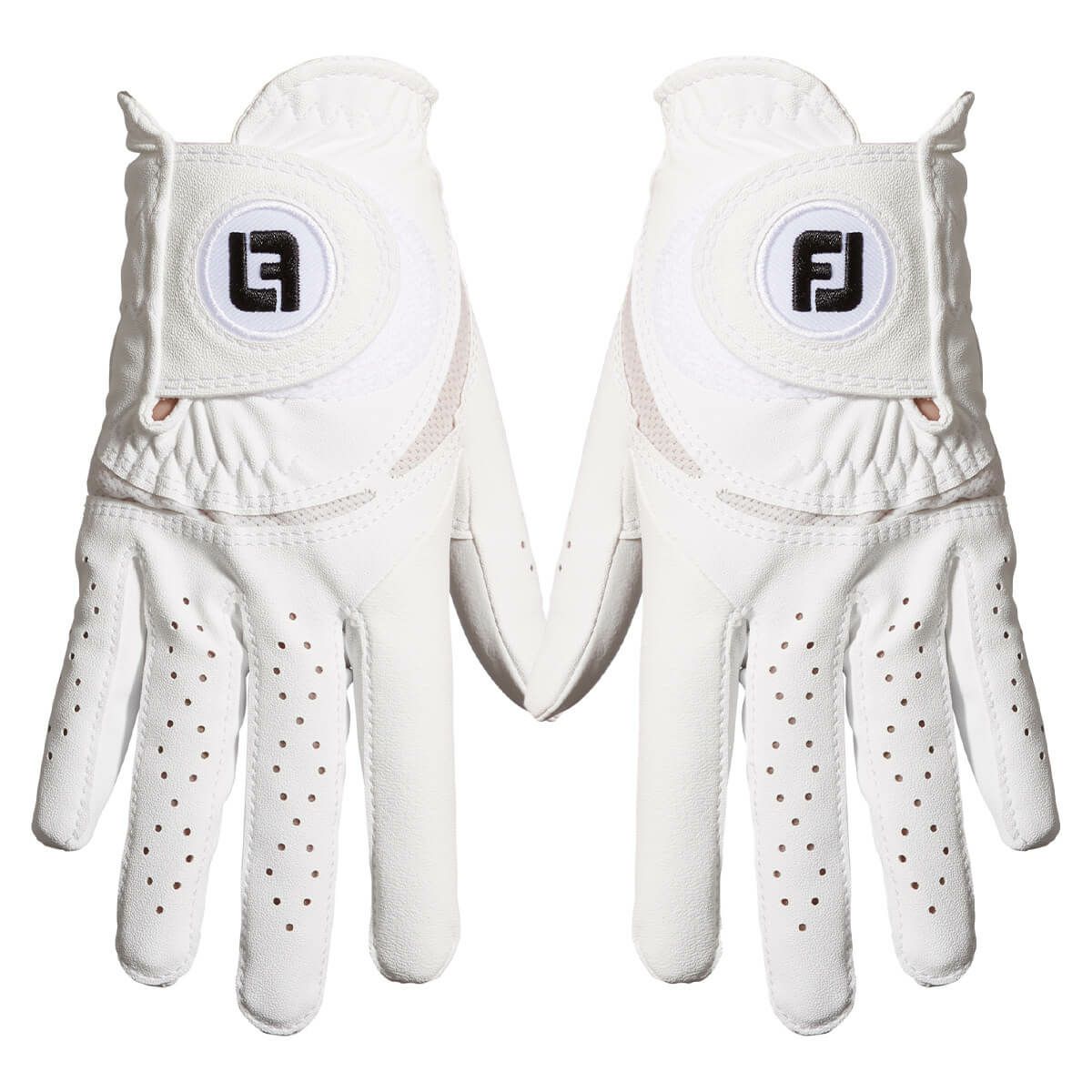 フットジョイ FootJoy　WeatherSof ウェザーソフ 2023年モデル　両手用 レディース ゴルフグローブ FGWFPR WT ホワイト ホワイト