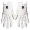 フットジョイ FootJoy　WeatherSof ウェザーソフ 2023年モデル　両手用 レディース ゴルフグローブ FGWFPR WT ホワイト ホワイト