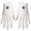 フットジョイ FootJoy　WeatherSof ウェザーソフ 2023年モデル　両手用 レディース ゴルフグローブ FGWFPR WT ホワイト ホワイト