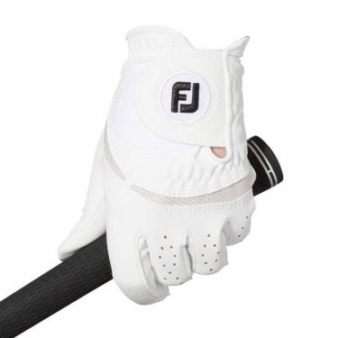 フットジョイ FootJoy　WeatherSof ウェザーソフ 2023年モデル　両手用 レディース ゴルフグローブ FGWFPR WT ホワイト 詳細2