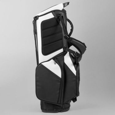 デサントゴルフ DESCENTE GOLF　メンズ スタンド キャディバッグ DQBWJJ02 BKWH ブラック×ホワイト　2023年モデル 詳細3