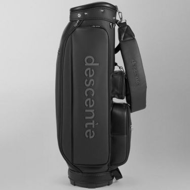 デサントゴルフ DESCENTE GOLF　レディース キャディバッグ DQCWJJ00 BK00 ブラック　2023年モデル 詳細2