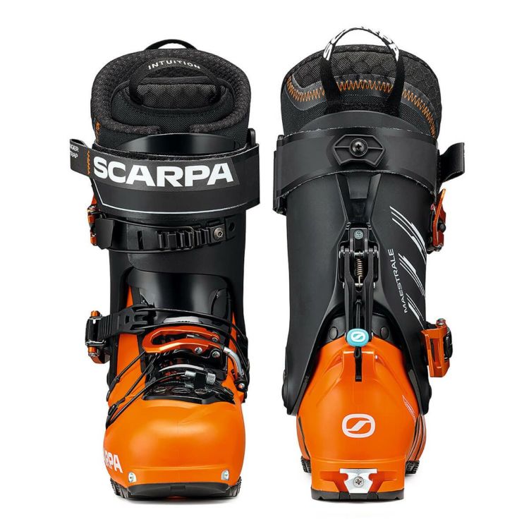 スカルパ SCARPA マエストラーレ オレンジ/ブラック スキーブーツ 2023 