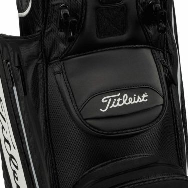 タイトリスト Titleist メンズ プレミアム ステイドライ スタンド キャディバッグ TB22SX3SDK 01 ブラック×ホワイト　2023年モデル 詳細4