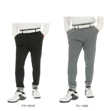 セントアンドリュース St ANDREWS　メンズ ダンボールニット ストレッチ ロゴデザイン ノルディック柄リブ ロングパンツ 042-3231955　2023年モデル 詳細1