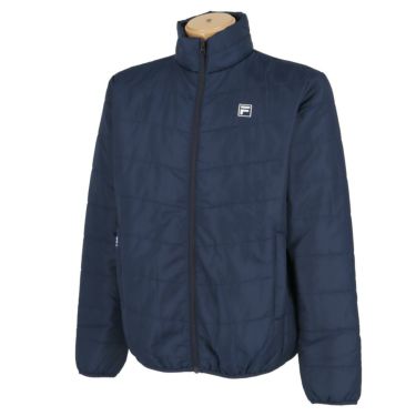 フィラ FILA　メンズ 撥水 UVカット 中綿 長袖 フルジップ ブルゾン 782-231　2022年モデル ネイビー（NV）