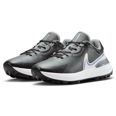 ナイキ NIKE　INFINITY PRO 2 インフィニティ プロ 2　スパイクレス ゴルフシューズ DM8449 001 ブラック/ホワイト/グレー