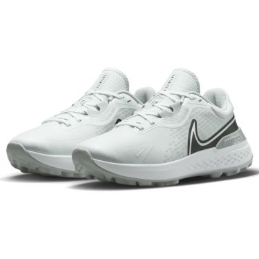 ナイキ NIKE　INFINITY PRO 2 インフィニティ プロ 2　スパイクレス ゴルフシューズ DM8449 101 グレー/ホワイト/プラチナム