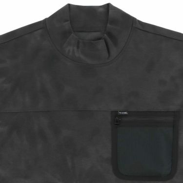 トラヴィスマシュー Travis Mathew　メンズ ダイタイプリント 長袖 胸ポケット モックネックシャツ 7AI024　2023年モデル 詳細3