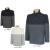 トラヴィスマシュー Travis Mathew　メンズ ストレッチ 起毛生地 バイカラー 長袖 タートルネックシャツ 7AI042　2023年モデル