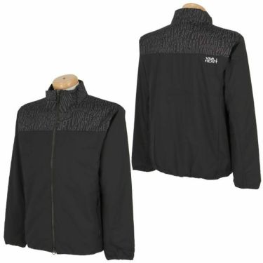 ビバハート VIVA HEART　メンズ 撥水 中綿 タイポグラフィ柄 柄切替 ストレッチ 長袖 フルジップ ブルゾン 011-59010　2023年モデル 詳細2
