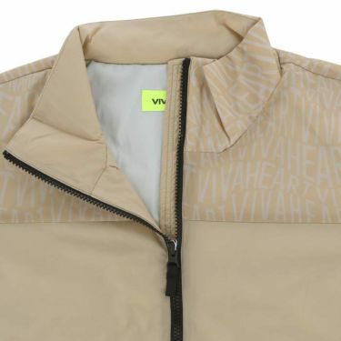 ビバハート VIVA HEART　メンズ 撥水 中綿 タイポグラフィ柄 柄切替 ストレッチ 長袖 フルジップ ブルゾン 011-59010　2023年モデル 詳細3