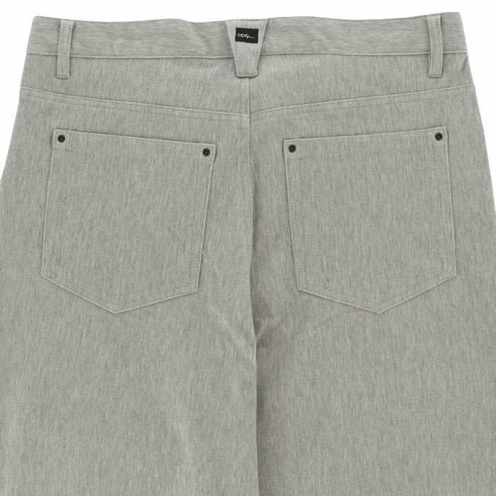 ナノ・ユニバース　メンズ ロゴ刺繍 ストレッチ ロングパンツ 030-3231001　2023年モデル 詳細5