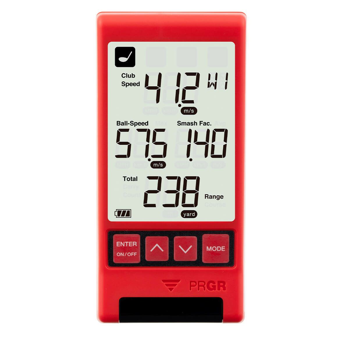 PRGR プロギア　マルチスピード測定器 RED EYES POCKET レッド アイズ ポケット HS-130 詳細1